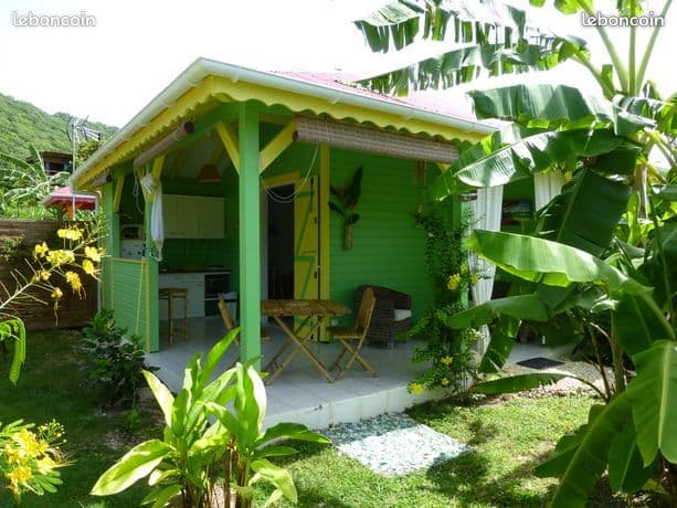 Ti'Kaz Citron Vert — location Bungalow à Capesterre, Marie-Galante